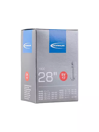 SCHWALBE | Camera d'aria per bicicletta n. 17 SV40 (28"/700C) |